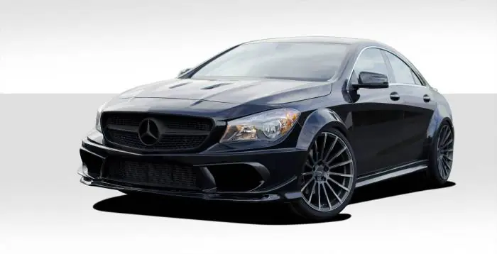 Free Shipping Mercedes-Benz CLA Duraflex Black Series Look Wide Body Kit - 16 Piece - 112211