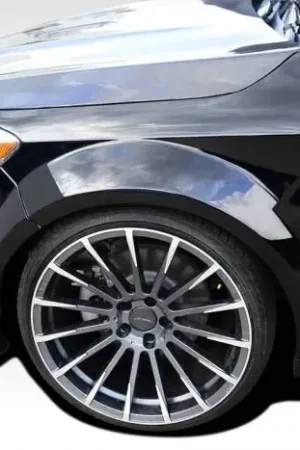 Mercedes-Benz CLA Duraflex Black Series Look Wide Body Front Fenders - 2 Piece - 112014 While Supplies Last