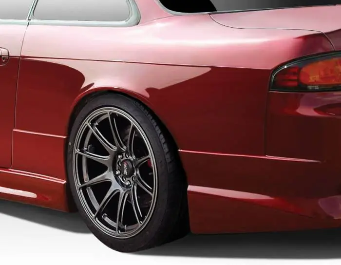 Final Sale Nissan 240SX Duraflex C-Speed 50mm Rear Fenders - 2 Piece - 109519