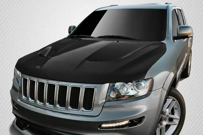 Jeep Grand Cherokee Carbon Creations SRT8 Look Hood - 1 Piece - 112331 Price Cut