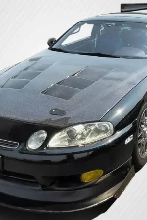 Lexus SC Carbon Creations TS-1 Hood - 1 Piece - 109493 Clearance