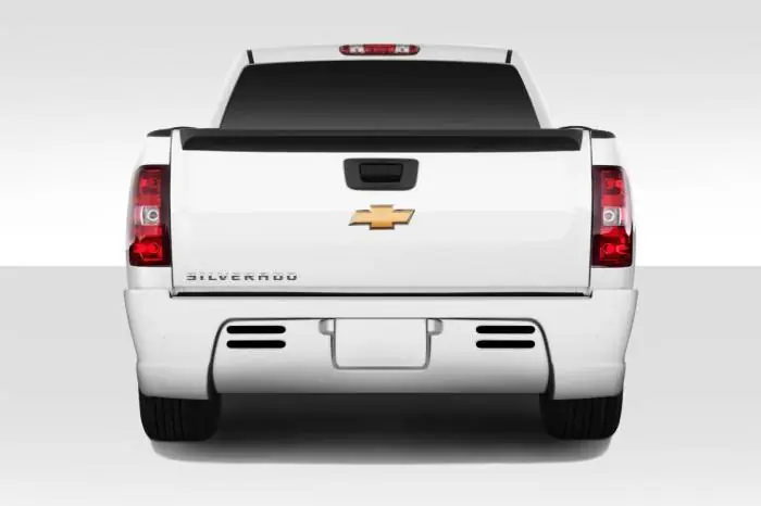 Chevrolet Silverado Duraflex BT-3 Rear Bumper Cover - 1 Piece - 112049 Final Sale