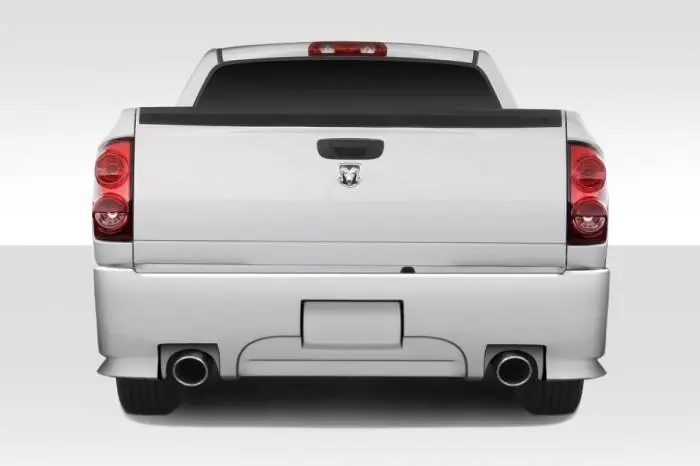 Luxury Dodge Ram Duraflex BT-2 Rear Bumper Cover - 2 Piece - 112004
