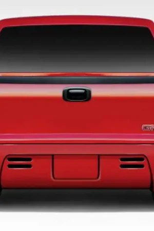 GMC Sierra Duraflex BT-1 Rear Bumper Cover - 1 Piece - 112051 Crafted
