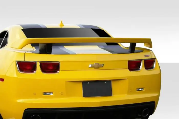 Popular Chevrolet Camaro Duraflex High Wing Trunk Lid Spoiler - 1 Piece - 109966
