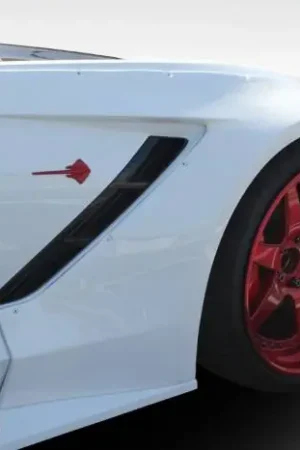 Chevrolet Corvette Duraflex Gran Veloce Wide Body Front Fender Flares- 2 Piece - 112431 Time-Limited