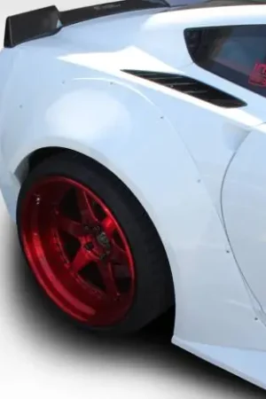 Chevrolet Corvette Duraflex Gran Veloce Wide Body Rear Fender Flares- 2 Piece - 112432 Brand New