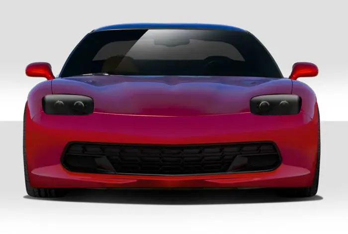 Chevrolet Corvette Duraflex Stingray Z Front Bumper Cover - 1 Piece - 112341 Brand New