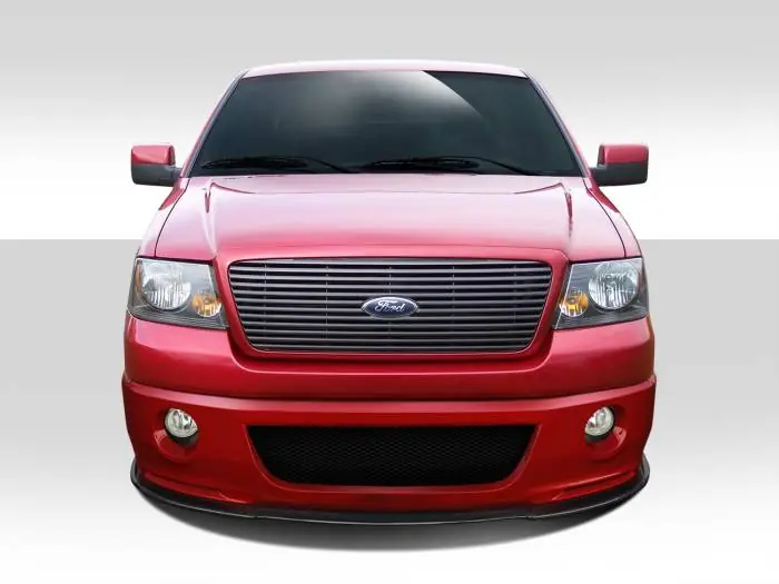 Ford F150 Duraflex Super Snake Look Front Bumper Cover - 1 Piece - 112218 Price Drop