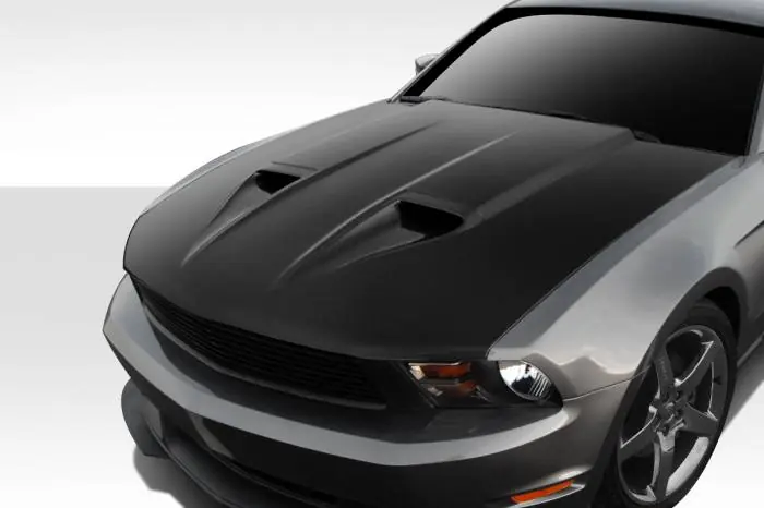 Ford Mustang Duraflex CV-X Version 5 Hood - 1 Piece - 112356 Secure Checkout