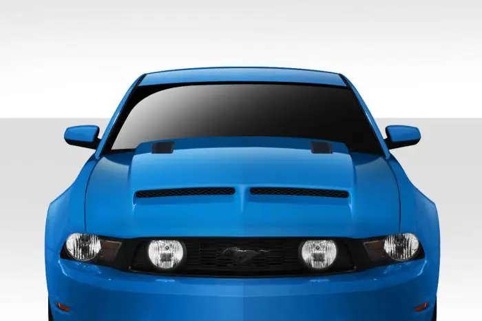 Ford Mustang Duraflex CV-X Version 6 Hood - 1 Piece - 112402 Super Sale