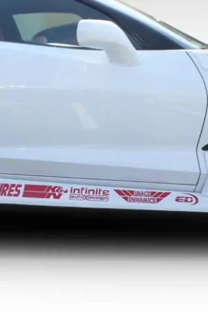 Chevrolet Corvette Duraflex Gran Veloce Wide Body Side Skirts- 2 Piece - 112430 Trending