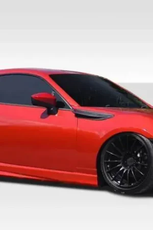 Money Back Guarantee Subaru BRZ Duraflex Modellista Look Side Skirt Rocker Panels - 2 Piece - 112204