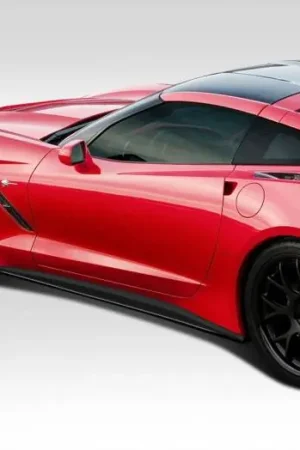 Chevrolet Corvette Duraflex GT Concept Side Splitters - 2 Piece - 112362 Latest