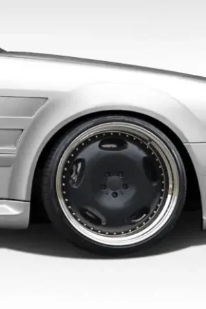 Mercedes-Benz CLK Duraflex Black Series Look Wide Body Front Fender Flares - 2 Piece - 112560 Luxury