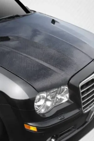 Chrysler 300 Carbon Creations Challenger Hood - 1 Piece - 112476 Original