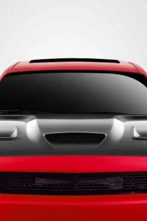 Brand New Dodge Challenger Carbon Creations Hellcat Look Hood - 1 Piece - 112475