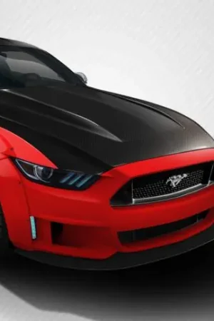 Big Sale Ford Mustang Carbon Creations Cowl Hood - 1 Piece - 112583