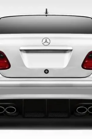 Mercedes-Benz CLK Duraflex Black Series Look Wide Body Rear Bumper Cover - 1 Piece - 112558 Certified