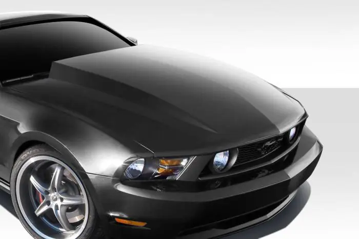Ford Mustang Duraflex 4 Inch Cowl Hood - 1 Piece - 112401 Direct From Factory