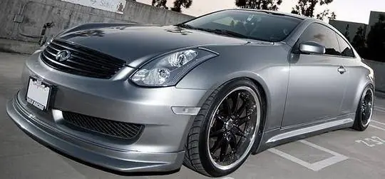 Luxury Infiniti G35 Coupe IL KBD Urethane Front Body Kit Bumper Lip 37-2133