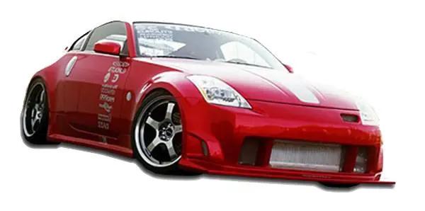Money Back Guarantee Nissan 350Z ING Style KBD Urethane Full Body Kit 37-2140
