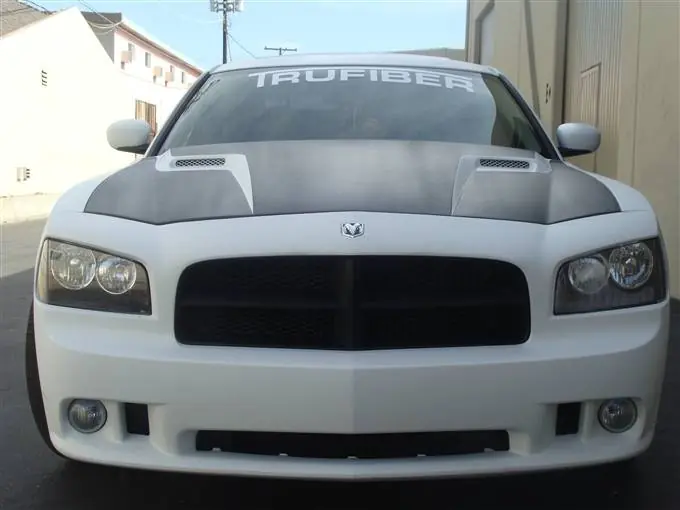 Markdown Dodge Charger TruFiber Challenger Hood TF20020-A58