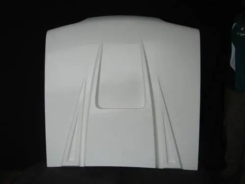 Crafted Ford Mustang TruFiber Black Spyder Hood TF10021-A14