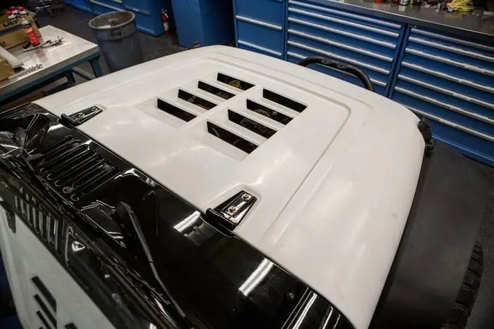 Handmade Jeep Wrangler TruFiber Offroad Vented Hood TF50120-A77