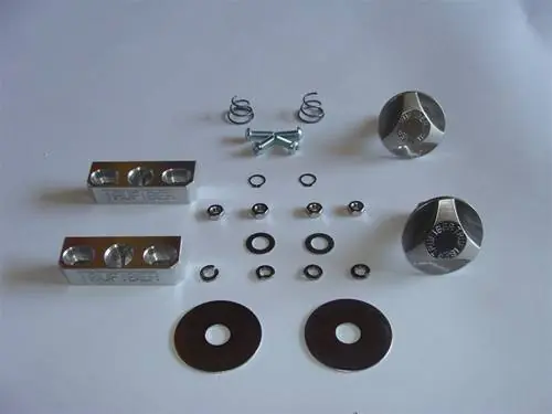 Ford Mustang Metal HPK-2 Hood Pins TF10024-HPK-2 Affordable