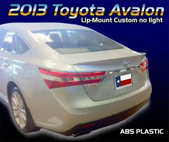 Toyota Avalon DAR Spoilers Custom Trunk Lip Wing w/o Light ABS-772 Price Drop