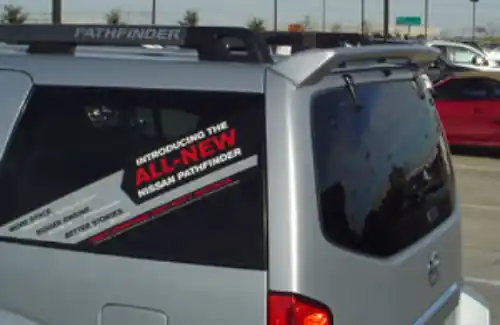 Clearance Nissan Pathfinder DAR Spoilers Custom Roof Wing w/o Light FG-034