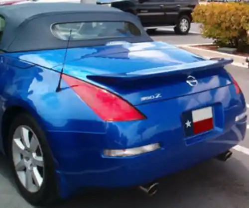 Nissan 350Z Roadster Aggressive DAR Spoilers Custom Flush Wing w/o Light FG-030 Today Only