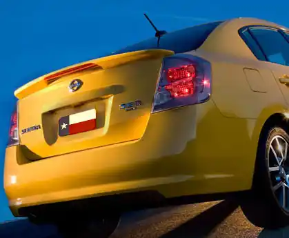 No Minimum Order Nissan Sentra Se-R DAR Spoilers OEM Look Flush Wing w/ Light ABS-706