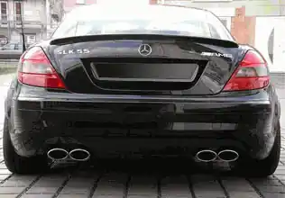 Mercedes SLK DAR Spoilers OEM Look Trunk Lip Wing w/o Light FG-206 In Demand