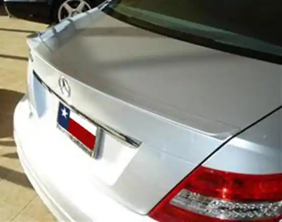 Mercedes C-Class Sedan DAR Spoilers Custom Trunk Lip Wing w/o Light ABS-723 Luxury