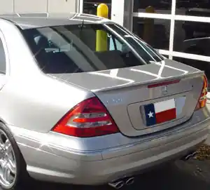 Mercedes C-Class DAR Spoilers OEM Look Trunk Lip Wing w/o Light FG-002 Deal