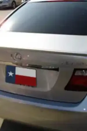 Original Lexus LS460 (Small) DAR Spoilers Custom Trunk Lip Wing w/o Light ABS-765