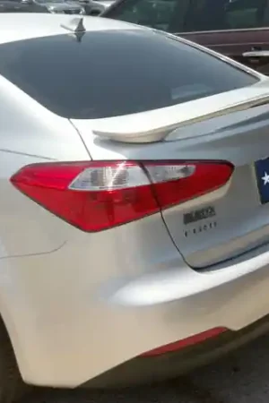 Kia Forte Sedan DAR Spoilers Custom 3 Post Wing w/ Light ABS-777 Seasonal Sale