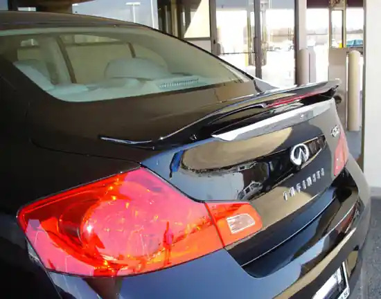 Infiniti G35/G37 Sedan DAR Spoilers OEM Look 3 Post Wing w/ Light FG-093 Get Yours