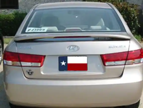 Hyundai Sonata DAR Spoilers Custom 3 Post Wing w/ Light FG-048 Best Choice