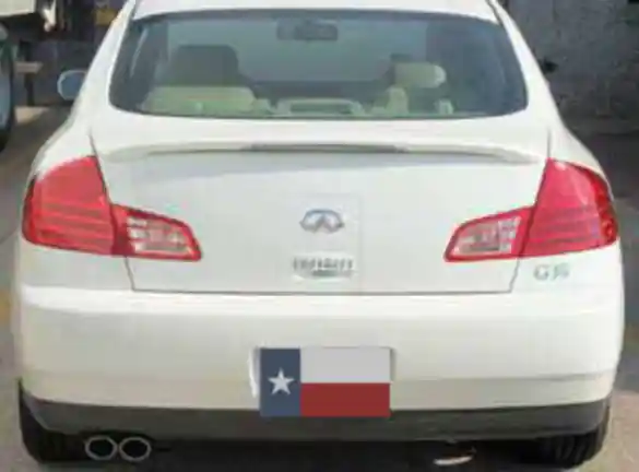Hot Picks Infiniti G35 Sedan DAR Spoilers Custom Trunk Lip Wing w/o Light FG-015