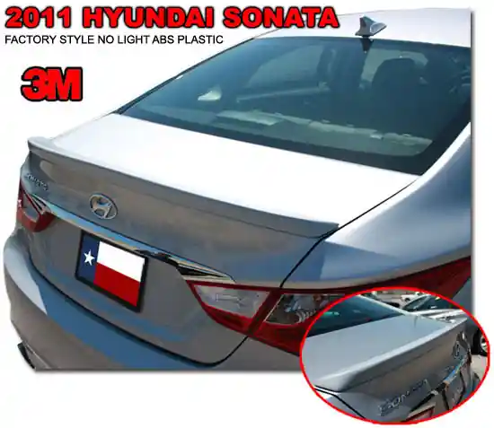 Hyundai Sonata DAR Spoilers OEM Look Trunk Lip Wing w/o Light ABS-743 Wholesale