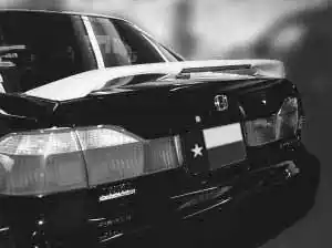 Honda Accord 4Dr DAR Spoilers OEM Look 3 Post Wing w/ Light ABS-513 Grab Now