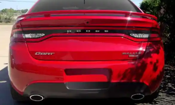 Save Now Dodge Dart DAR Spoilers Custom 3 Post Wing w/o Light ABS-767