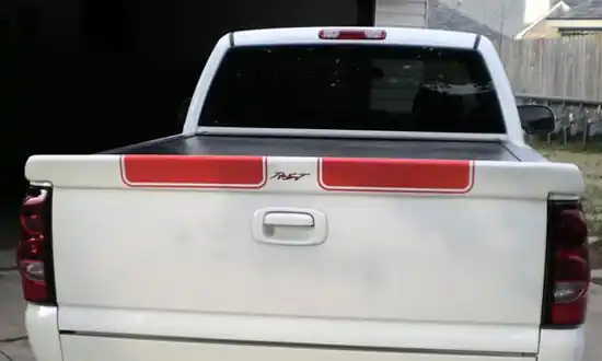 Gmc Sierra Pick Up (Not Stepside) DAR Spoilers Custom Tailgate Wing w/o Light FG-011 Grab Now