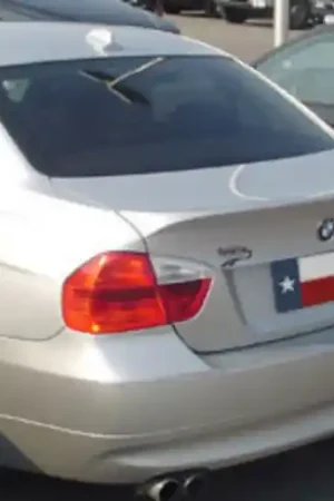 Popular Bmw 3-Series 4-Dr DAR Spoilers OEM Look Trunk Lip Wing w/o Light FG-224