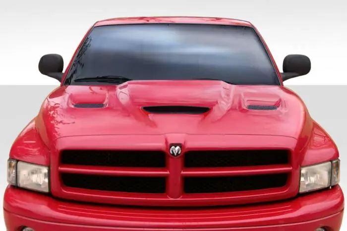 Same Day Shipping Dodge Ram Hellcat Look Duraflex Body Kit- Hood 113210
