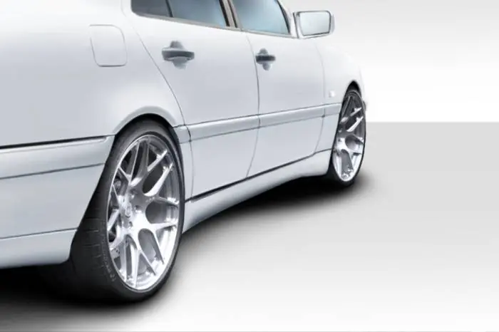 Mercedes C Class BR-S Duraflex Side Skirts Body Kit 112833 Top Rated