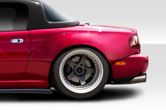 Mazda Miata Circuit Duraflex Rear Fender Flares 112795 Flash Sale